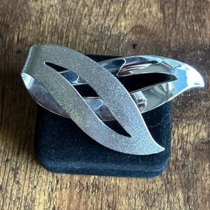 Vintage 1960 Sarah Coventry Satin Flames Brooch